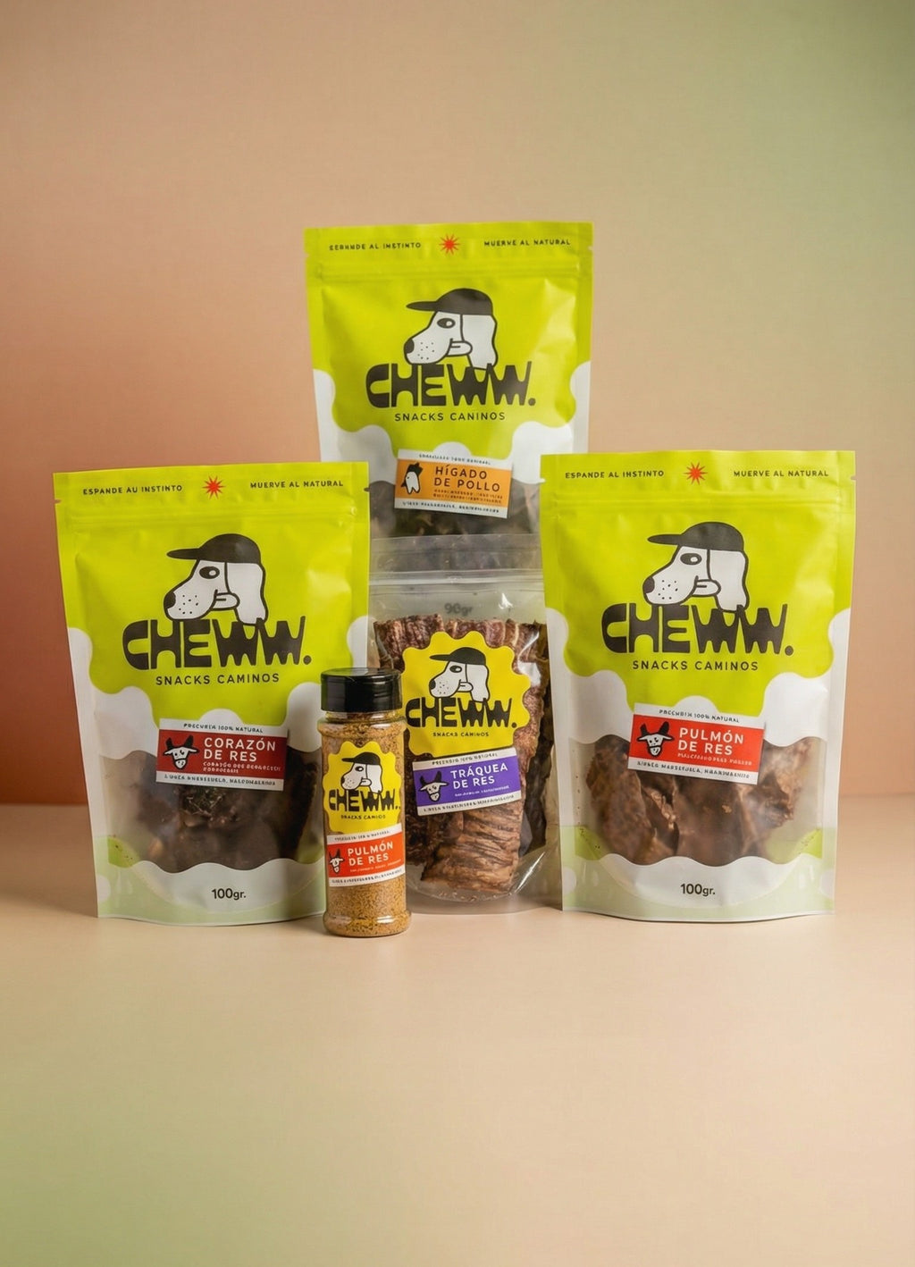 ⭐Paquete Completo Cheww 5 Productos Deshidratado (ENVIO GRATIS)
